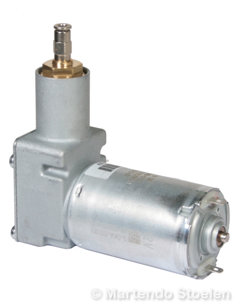 Compressor 24 Volt met rechte insteektule 4 mm.