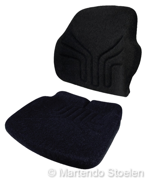 Kussenset Grammer MSG85/95 met 721 bovendeel stof zwart