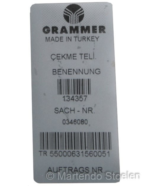 Bedieningskabel regelbare schokdemper Grammer MSG90.3G RH