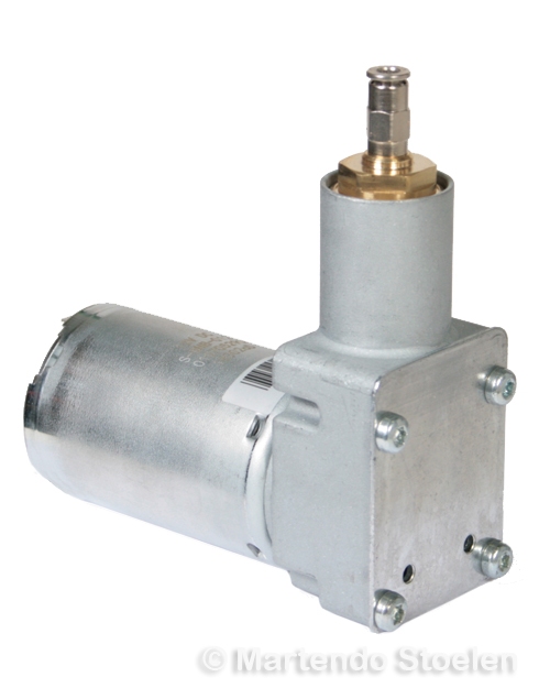 Compressor 24 Volt met rechte insteektule 4 mm.