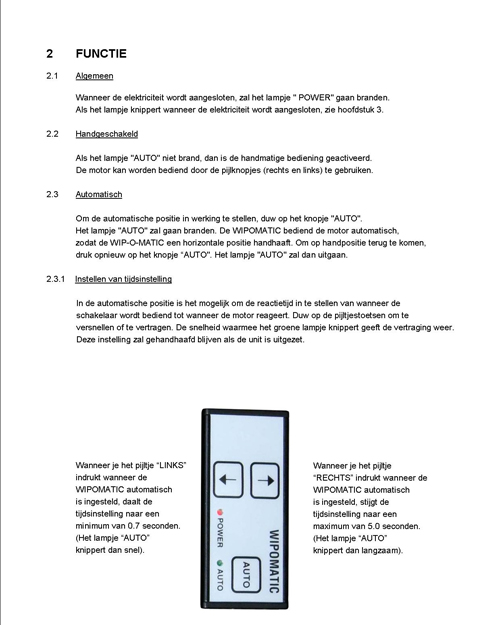 Electrische evenaar/vlakstellingsplaat WIPOMATIC 110 mm 15°