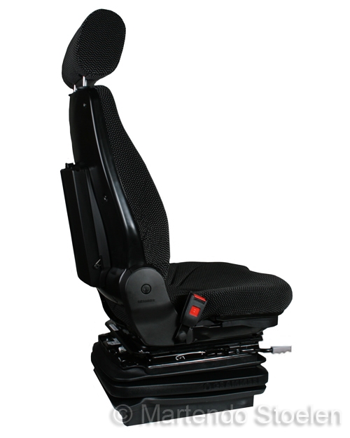 Grammer geveerde bouwmachinestoel MSG85/722 stof matrix