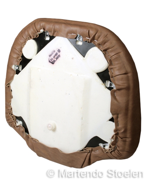 Rugkussen Grammer H3S met schroefmontage PVC bruin