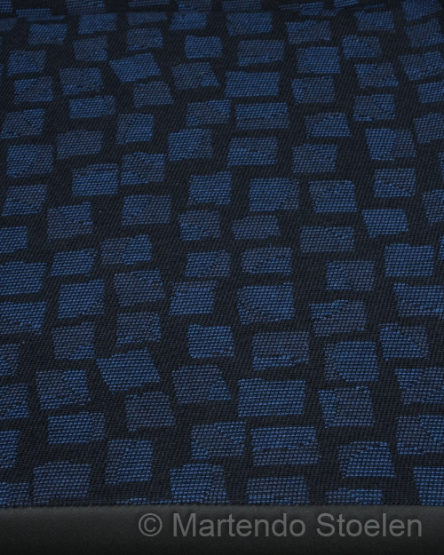 Zitkussen / Zitschuim + hoes Iveco Daily blauw met blokjes