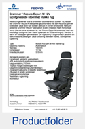 MS90971245351VR-Grammer-MSG97A-Recaro-Expert-M-vlakke-rug-luchtgeveerde-stoel-12V