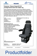 MS90951245351VR-Grammer-MSG95A-Recaro-Expert-M-vlakke-rug-luchtgeveerde-stoel-12V