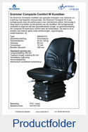 AG1047335 Grammer Compacto Comfort W PVC luchtgeveerd MSG93-721
