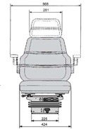 Maattekening Cobo SC70/M200