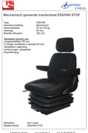 Productfolder United Seats E85/H90 stof 