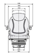 Maattekening Cobo SR840/M200