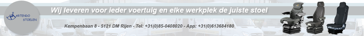 Wij leveren voor ieder voertuig en elke werkplek de juiste stoel!